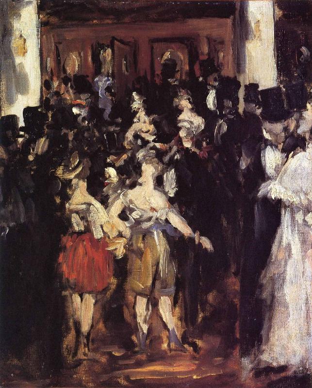 Edouard Manet Le bal de lOpera oil painting image